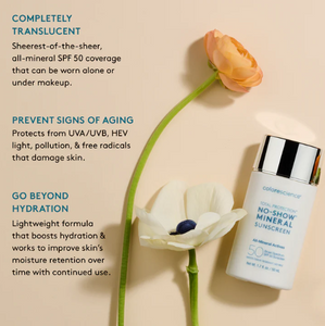 Colorescience Total Protection™ No-Show™ Mineral Sunscreen SPF 50